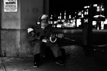 Christmas in SF - a Photographic Art Artowrk by Moulinetea